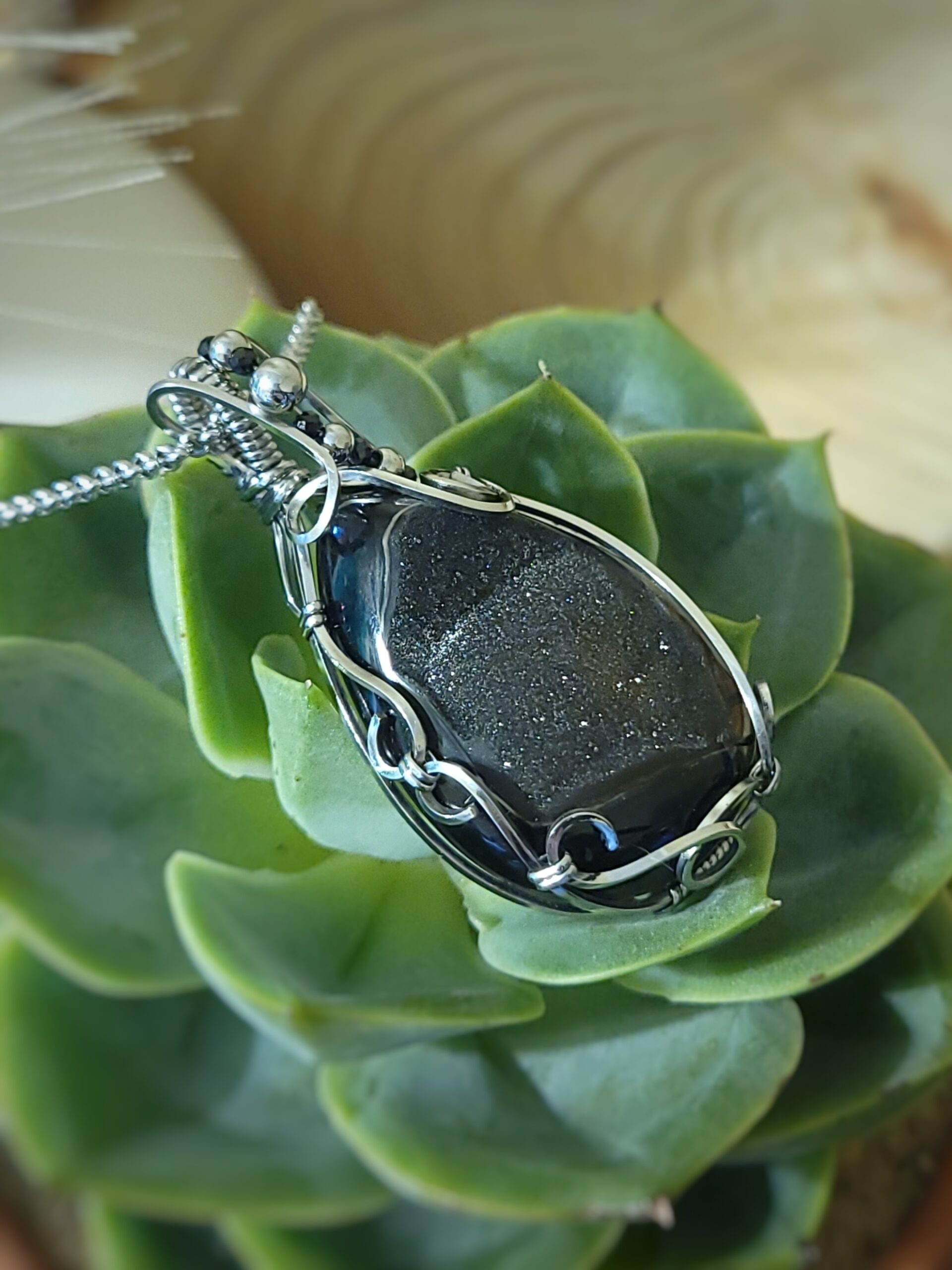 Druzy Agate